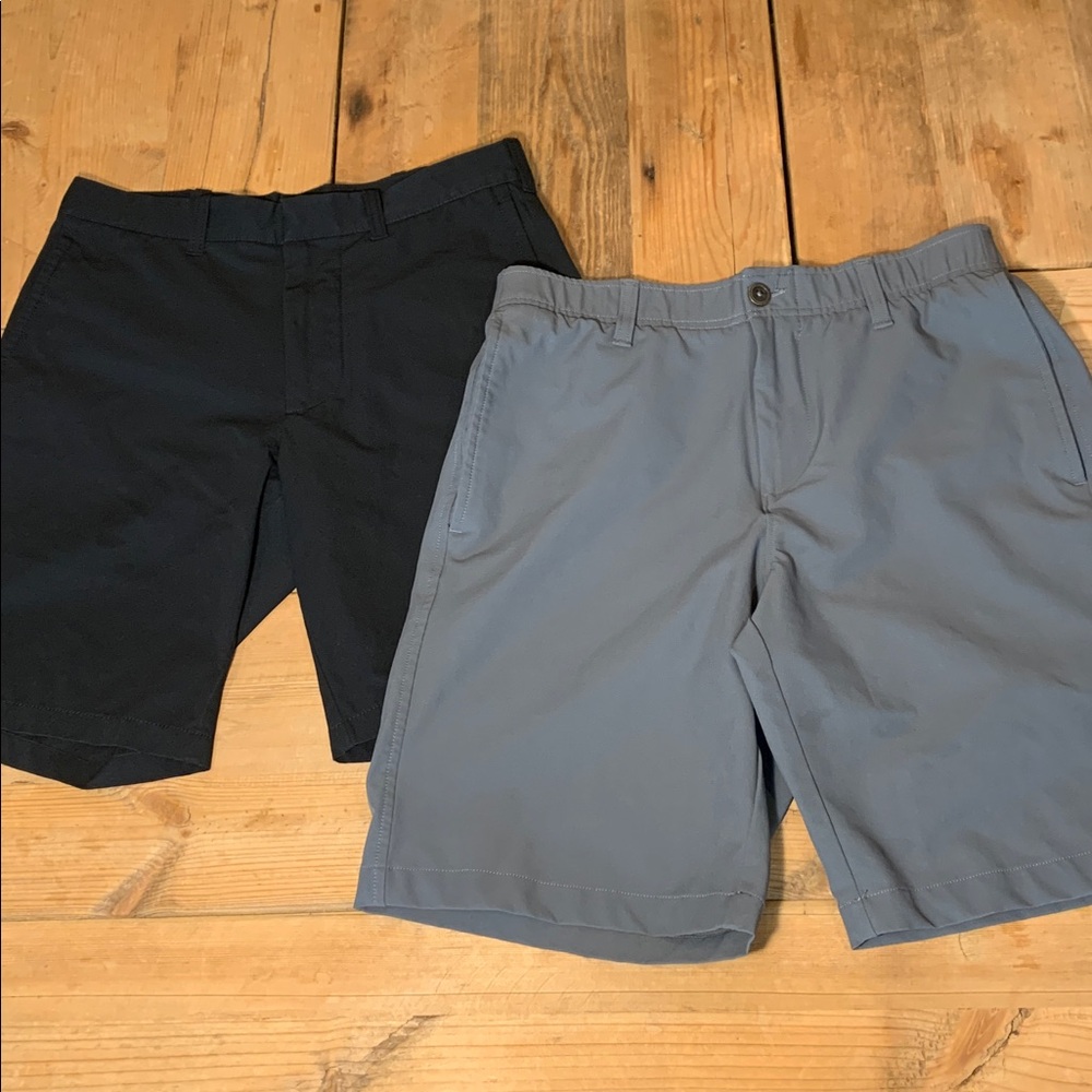 J. Crew Factory Under Armour Men’s Shorts Bundle GUC‎ Black/Gray Sz 28/30
